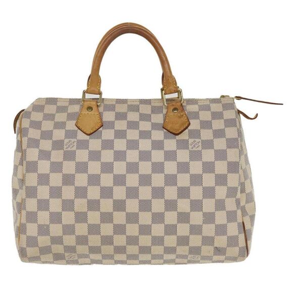LOUIS VUITTON Damier Azur Speedy 30 Hand Bag - Picture 13 of 15